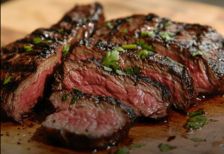 Prepare diversas receitas com carne. Asse carnes na Air Fryer de forma rápida e prática. Cozinhe e asse carnes com sabores incríveis.