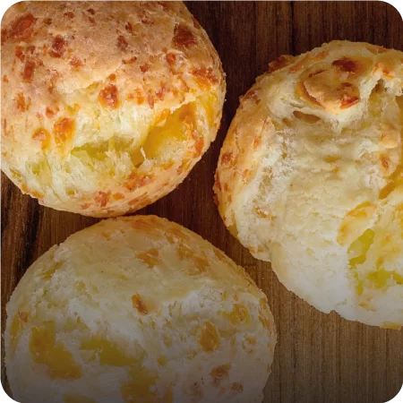 Aprenda a fazer uma deliciosa receita de pão de queijo. Prepare pão de queijo na Air Fryer.