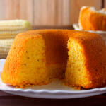 Bolo de fubá com erva doce na Air Fryer