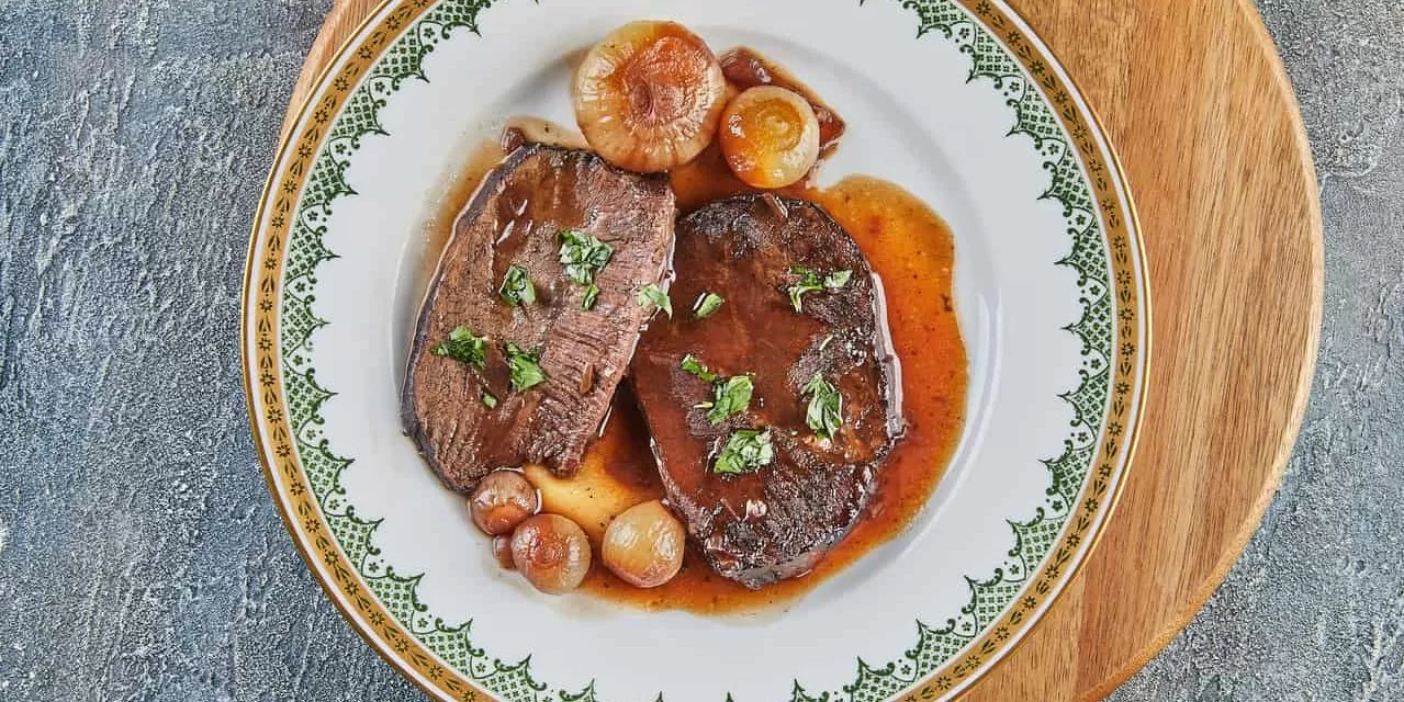 Acém ao Vinho Tinto na Air Fryer