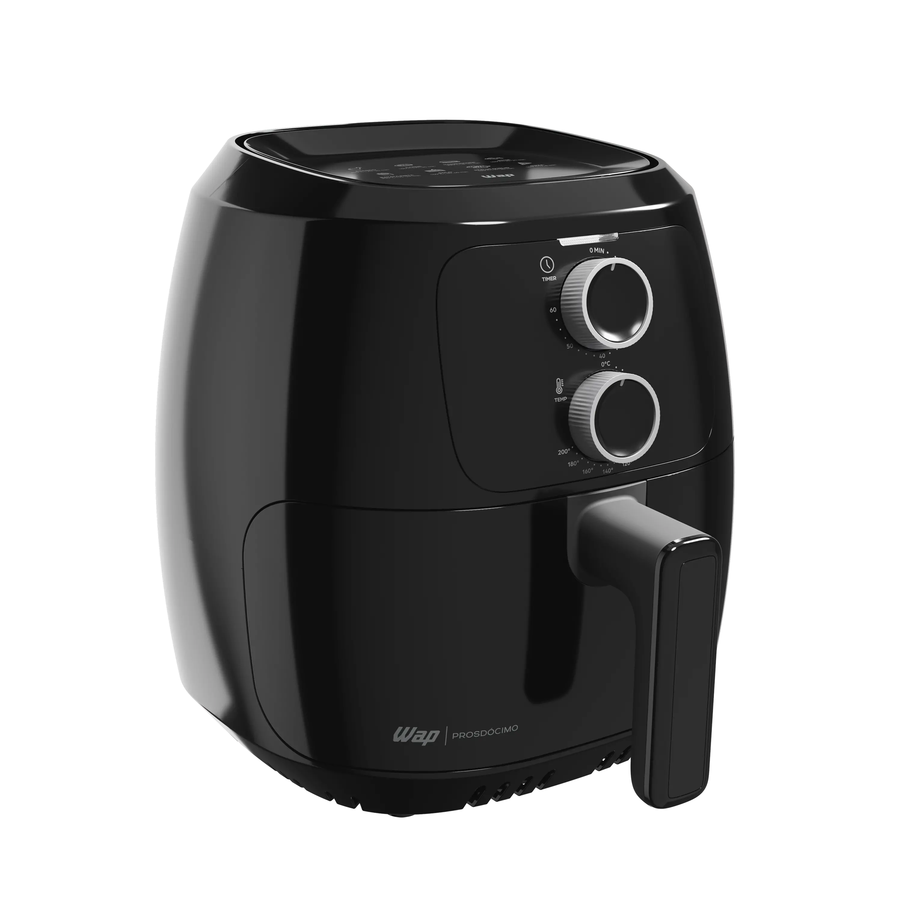 Air Fryer Family 4L Preta.