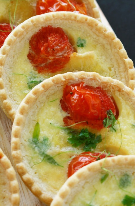 mini quiche preparado na air fryer WAP.