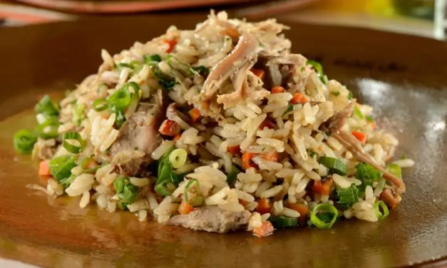 Arroz de Pato na Panela de Pressão Elétrica