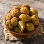 Bolinho de bacalhau na air fryer