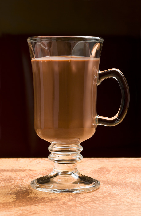 Receita de chocolate quente.