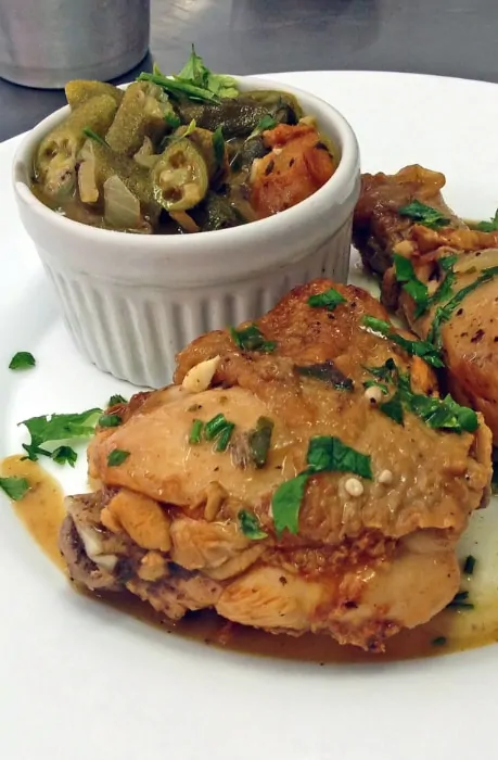 Receita de Frango com Quiabo,