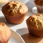 Muffin de Banana na Air Fryer