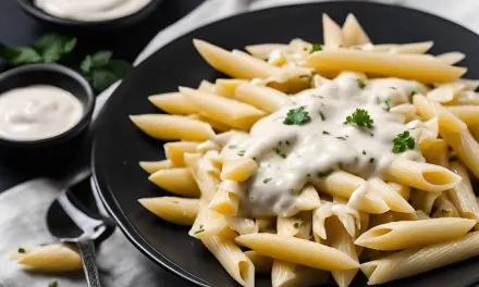 Macarrão com Molho Branco na Panela de Pressão Elétrica