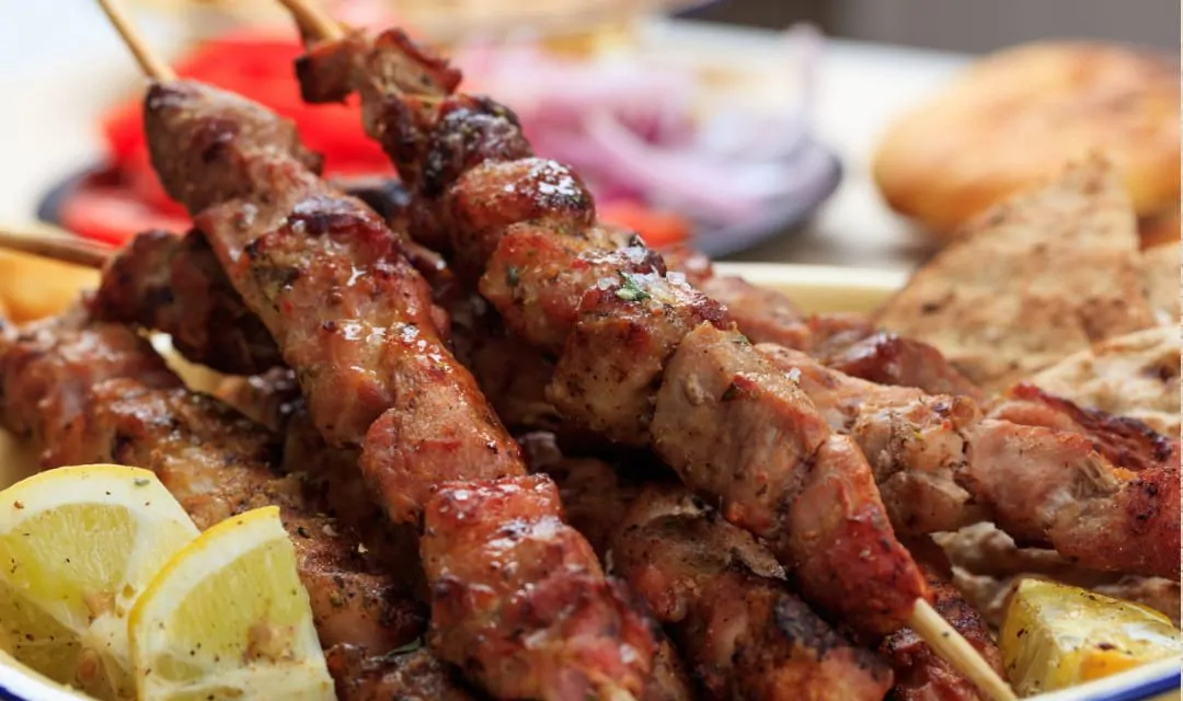 Espetinho de carne na Air Fryer