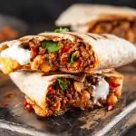 Receita de burrito na Air Fryer
