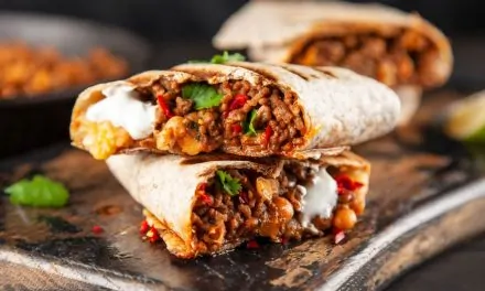 Receita de burrito na Air Fryer