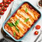 Canelone de presunto e queijo na Air Fryer