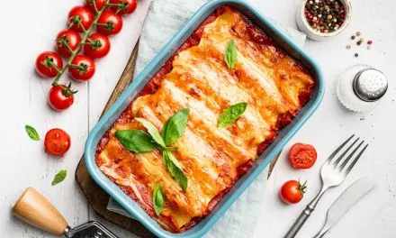 Canelone de presunto e queijo na Air Fryer