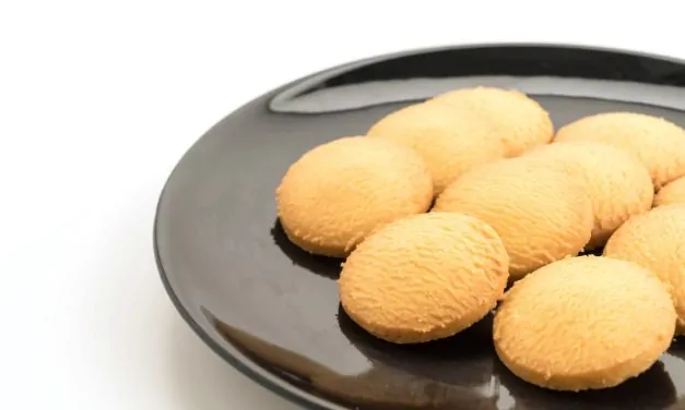 Biscoitos amanteigados na Air Fryer