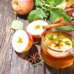 Chá de Maçã com Canela na Chaleira