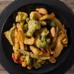 Tempurá de legumes na Air Fryer