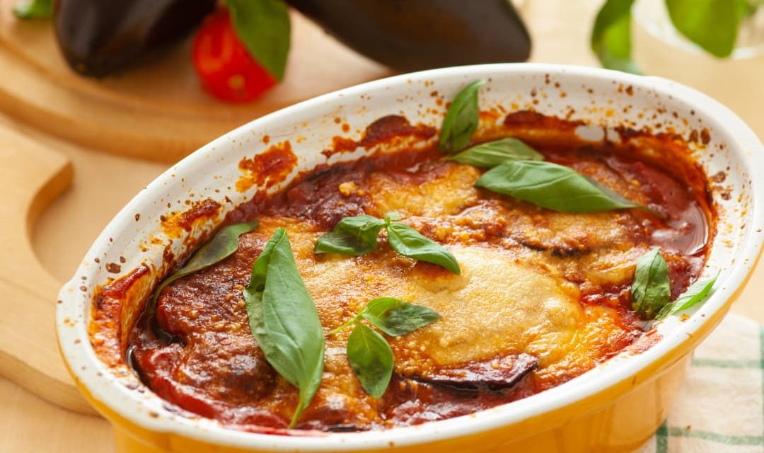 Berinjela à parmegiana na Air Fryer