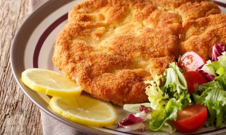 Bife à milanesa na air fryer