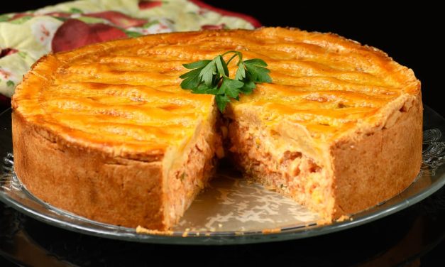 Receita de empadão de frango na air fryer