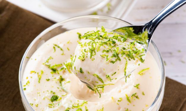 Mousse de limão no liquidificador