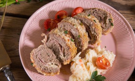 Receita de rocambole de carne na air fryer