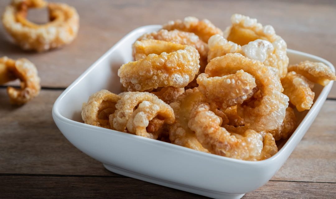 Torresmo na air fryer