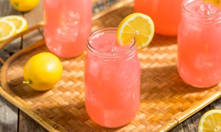 Pink lemonade no liquidificador