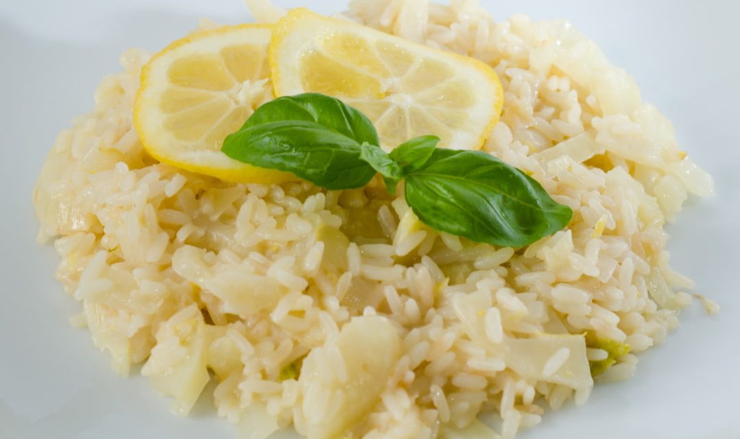 Risoto de limão siciliano na Panela de Pressão Elétrica