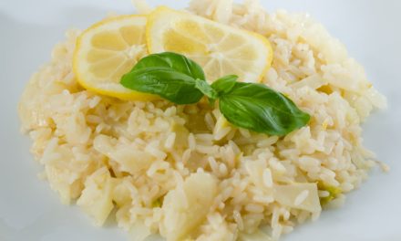 Risoto de limão siciliano na Panela de Pressão Elétrica