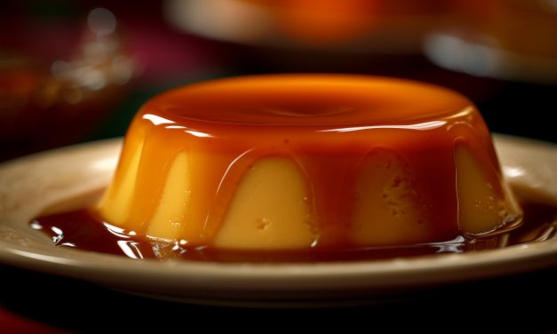 Pudim na panela de pressão elétrica