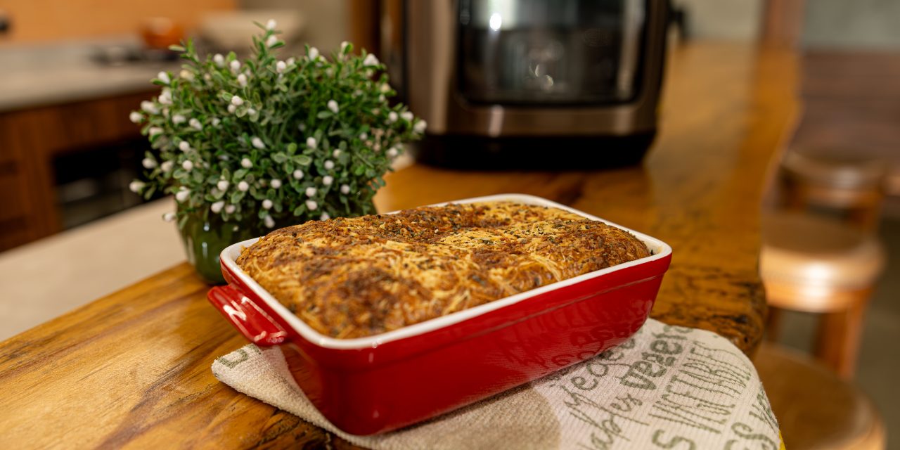 Torta de Frango de Forno na Air Fryer Oven (Especial Dia das Mães)