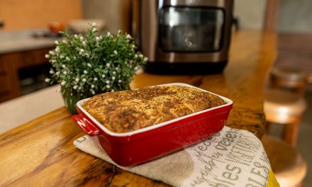 Torta de Frango de Forno na Air Fryer Oven (Especial Dia das Mães)